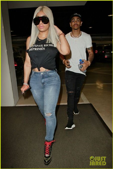 Blac Chyna and Mechie out in Los Angeles, California - August 29, 2017