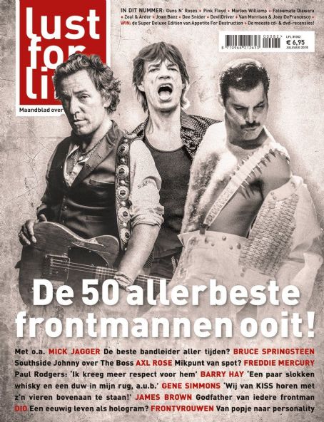 Mick Jagger - Lust For Life Magazine Cover [Netherlands] (August 2018)