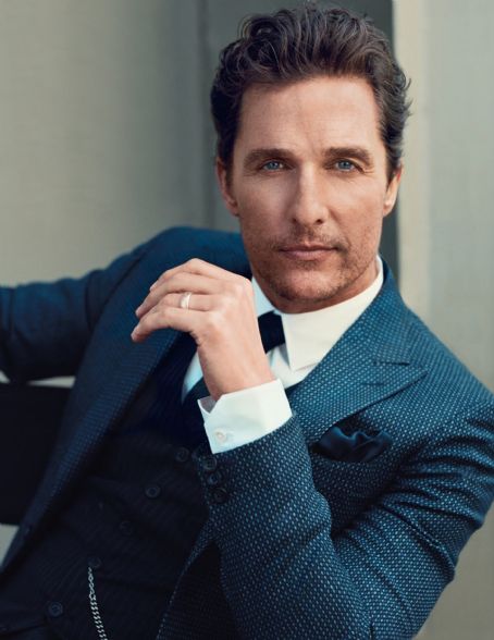 Matthew McConaughey, GQ Magazine December 2014 Cover Photo - United Kingdom