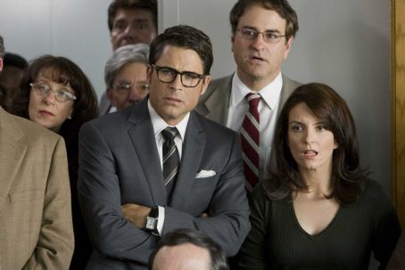 ROB LOWE As Brad Kessler And TINA FEY As Shelley In Warner Bros ...