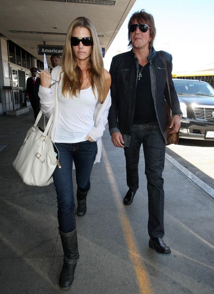 Denise Richards & Richie Sambora arrived in Nashville on June 5th, 2012 ...