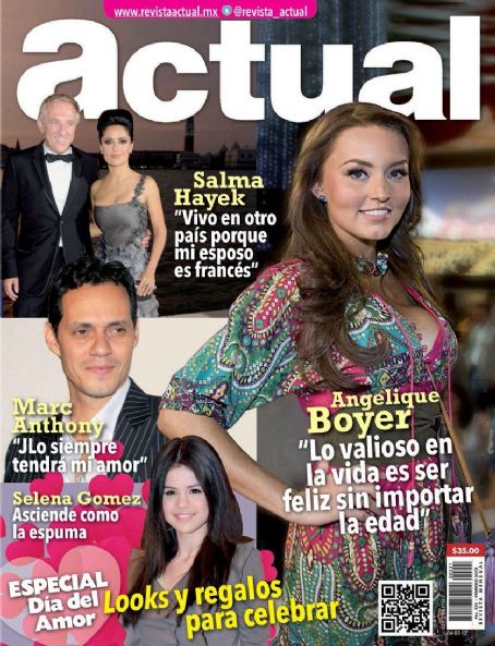 Marc Anthony, Salma Hayek, Selena Gomez, Angelique Boyer, François