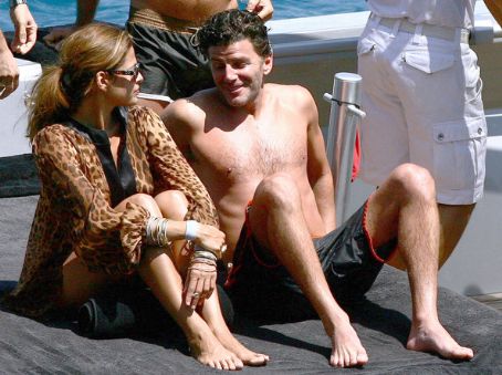 Eva Mendes And George Gargurevich On Dolce & Gabbana Yacht In