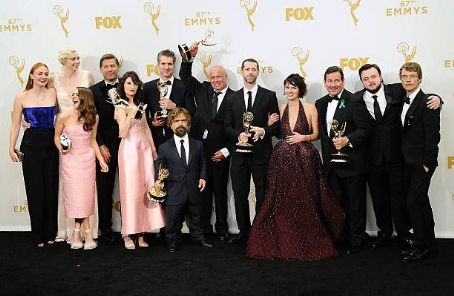 The Cast of Game of Thrones - The 67th Primetime Emmy Awards (2015)
