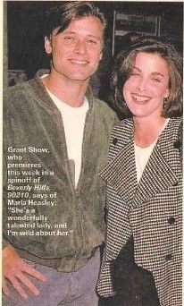 Marla Heasley and Grant Show