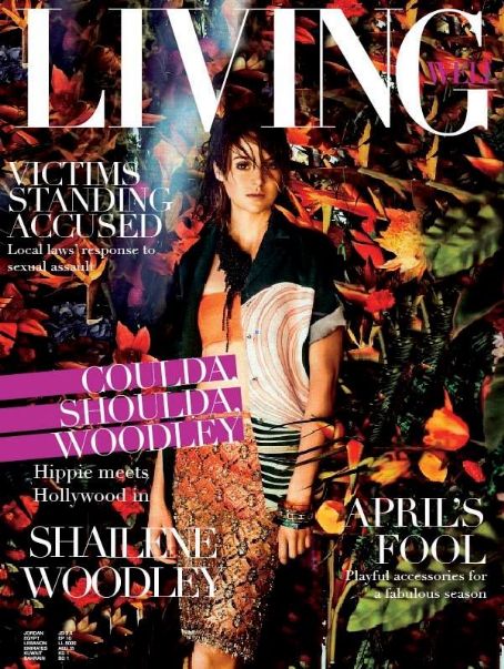 Shailene Woodley, Living Well Magazine April 2015 Cover Photo - Jordan