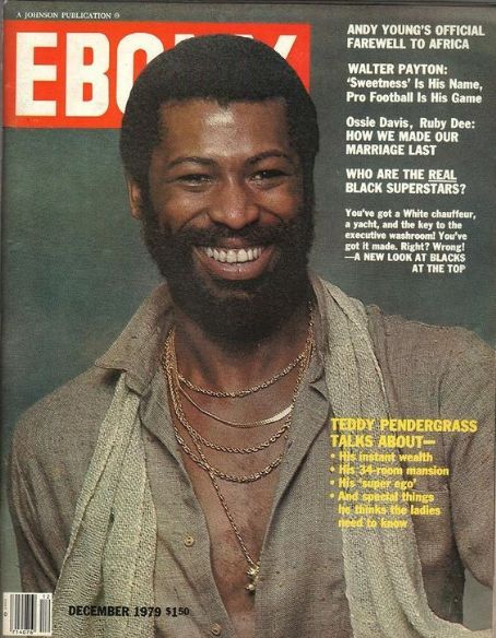 Teddy Pendergrass, Ebony Magazine December 1979 Cover Photo - United States