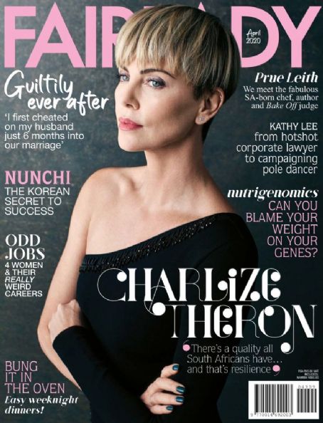 Charlize Theron, Fairlady Magazine April 2020 Cover Photo - South Africa