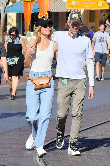 Kate Bosworth celebrates her husband Michael Polish’s birthday at Disneyland