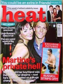 Martine McCutcheon - Heat Magazine Cover [United Kingdom] (22 July 2000)