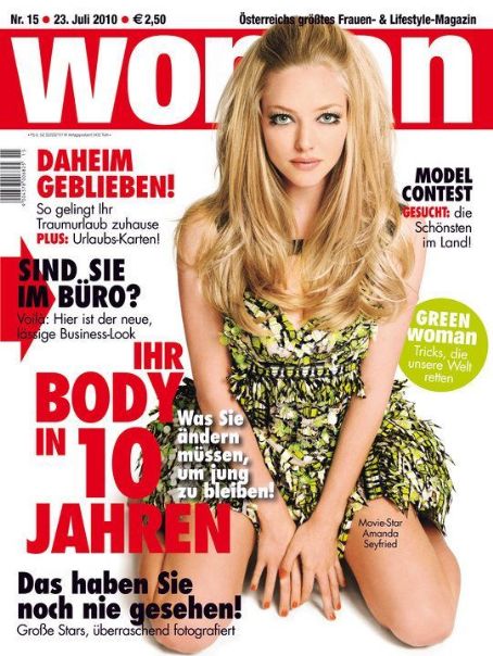 Amanda Seyfried Women Magazine 23 July 10 Cover Photo Austria