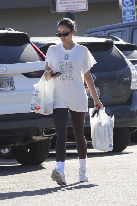 Shay Mitchell – Shopping for Thanksgiving at Albertson’s Market in Los Angeles