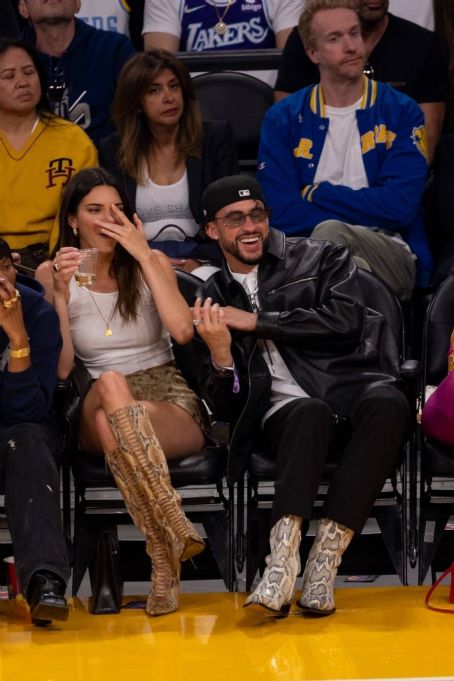 Kendall Jenner – Spotted at the Lakers game in Los Angeles