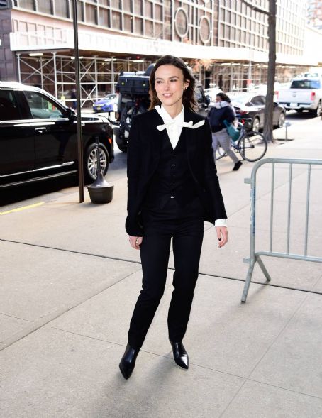 Keira Knightley – Seen outside CBS Studio in New York City
