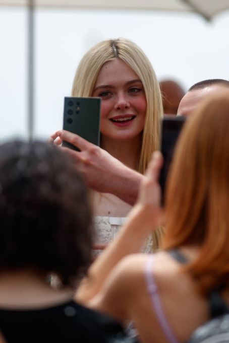 Elle Fanning – Photographed at the Hotel Martinez during Cannes Film Festival 2023
