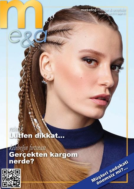 Serenay Sarikaya - Marketing Europe & Anatolia Magazine Cover [Turkey] (May 2019)