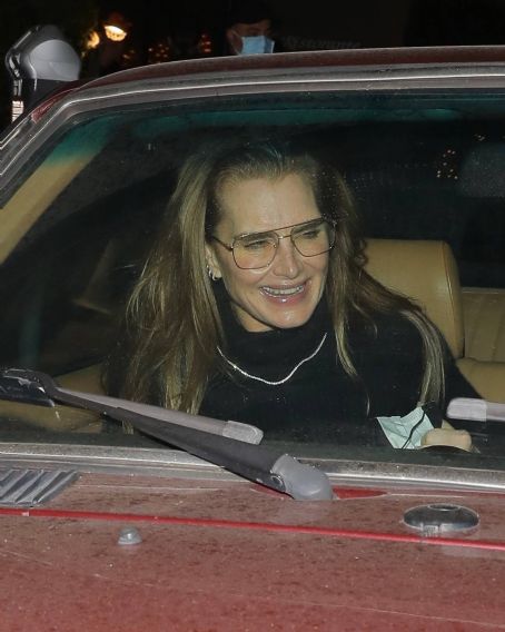 Brooke Shields – Seen leaving dinner at Giorgio Baldi in Santa Monica