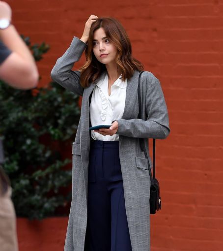 Jenna Coleman – Filming ‘Wilderness’ in New York | Jenna Coleman ...