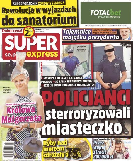 Malgorzata Kozuchowska - Super Express Magazine Cover [Poland] (5 July 2022)