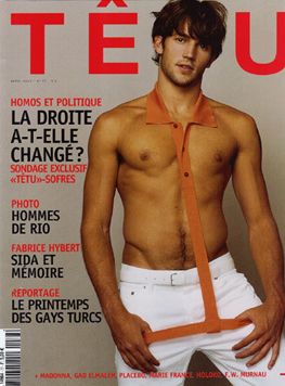 Raphael Laus Tetu Magazine April 03 Cover Photo France