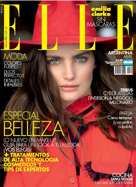 Delfina Morbelli, Elle Magazine April 2020 Cover Photo - Argentina