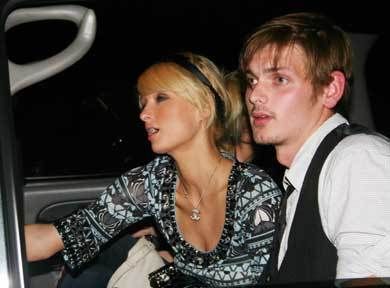 James Neate and Paris Hilton