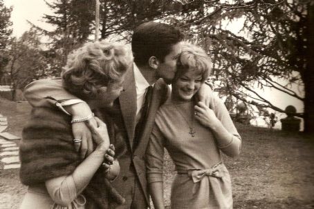 Alain Delon and Romy Schneider