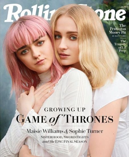 Maisie Williams - Rolling Stone Magazine Cover [United States] (April 2019)