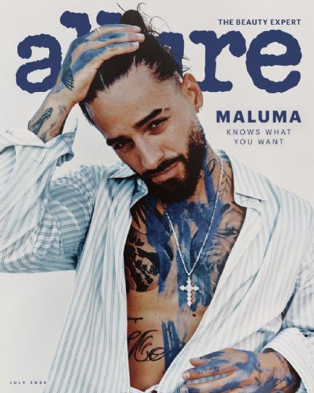 Maluma, Allure Magazine July 2024 Cover Photo - United States