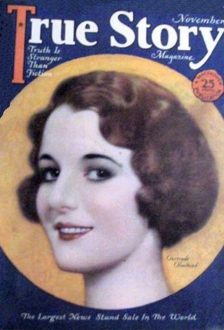 Gertrude Olmstead, True Story Magazine November 1928 Cover Photo ...