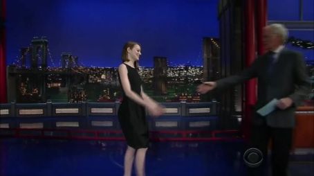 Emma Stone - Late Show with David Letterman
