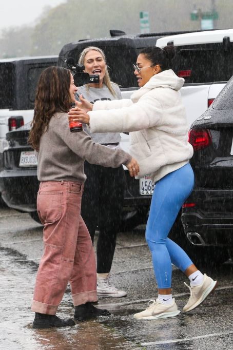 Nicole Scherzinger – With Thom Evans seen while visiting Nicole’s stylist in Beverly Hills