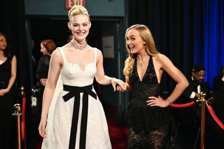Elle Fanning and Lily-Rose Depp - The 97th Annual Academy Awards (2025)