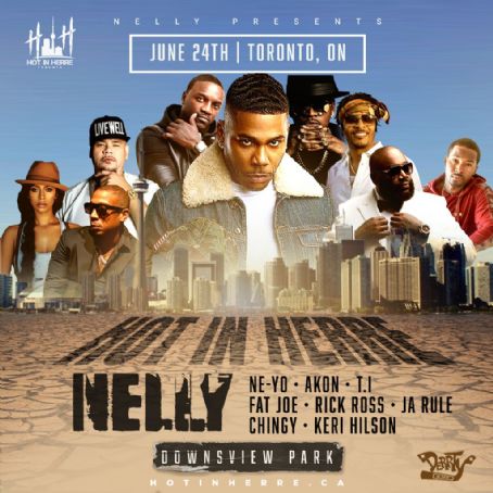 Nelly Headlining ‘Hot In Herre’ Festival In Toronto, Featuring Akon, Ja Rule & More 2000s Throwbacks