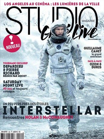 Matthew McConaughey - Studio Cine Live Magazine Cover [France] (November 2014)