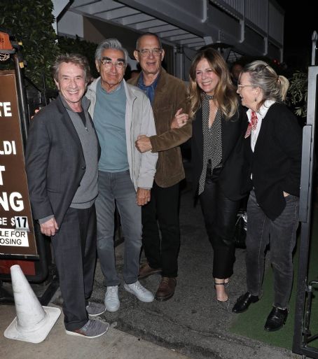 Rita Wilson – With Deborah Divine having dinner at Italian restaurant Giorgio Baldi