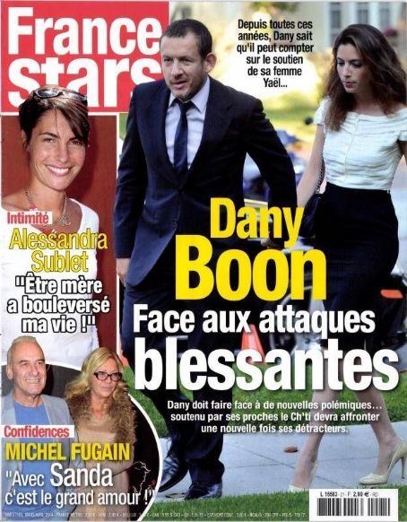 Dany Boon, Yael Boon, Dany Boon and Yael Boon, France Stars Magazine ...