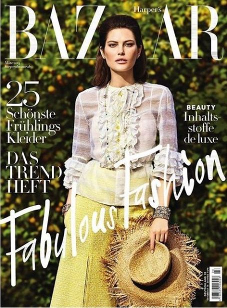 Catherine McNeil, Harper's Bazaar Magazine March 2019 Cover Photo - Germany