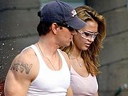 Jessica Alba and Mark Wahlberg