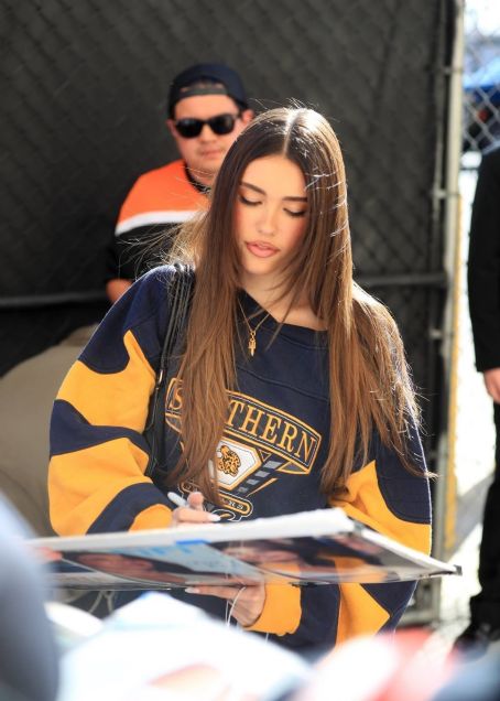 Madison Beer – Seen at Jimmy Kimmel Live! in Hollywood