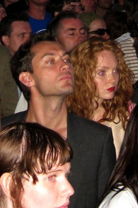 Jude Law and Lily Cole