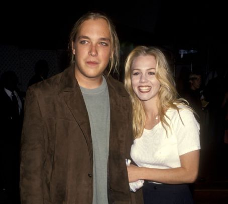 Jennie Garth and Daniel Clark at the 10th Annual MTV Video Music Awards, Universal Amphitheatre, Universal City, Sept 2 1993