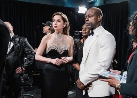 Sterling K. Brown and Ana de Armas - The 97th Annual Academy Awards - Backstage