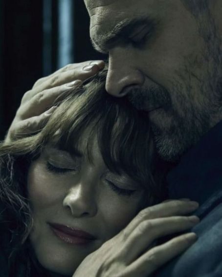 David Harbour and Winona Ryder