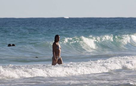 Michelle Rodriguez – In a bikini in Tulum