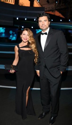 Diego Olivera and Monica Ayos