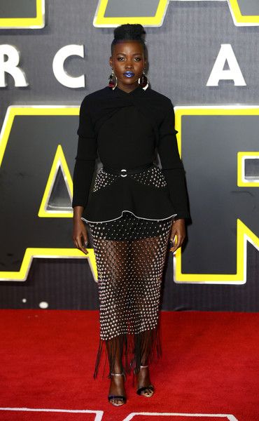 Lupita Nyong o In Proenza Schouler Star Wars The Force Awakens