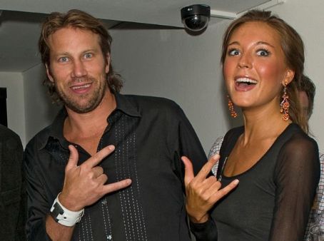 Peter Forsberg and his wife Nicole Nordin