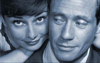 Audrey Hepburn and Mel Ferrer