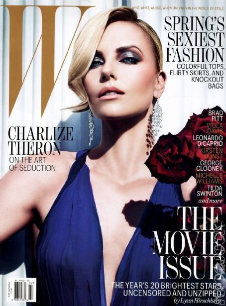 Charlize Theron, W Magazine February 2012 Cover Photo - United States